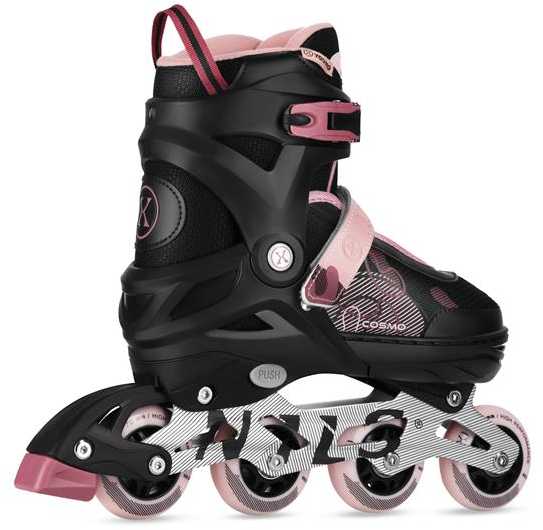 NA13808 COSMO INLINE pačiūžos, ROZINĖS DYDŽIO. L(38-41) NILS EXTREME