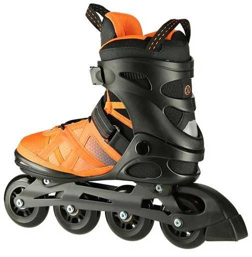 NA14112 JUODAI ORANŽINIS DYDIS. 42 NILS EXTREME INLINE RIUDŽIAI
