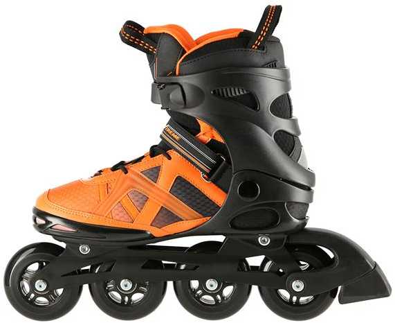 NA14112 JUODAI ORANŽINIS DYDIS. 43 NILS EXTREME INLINE RIUDŽIAI