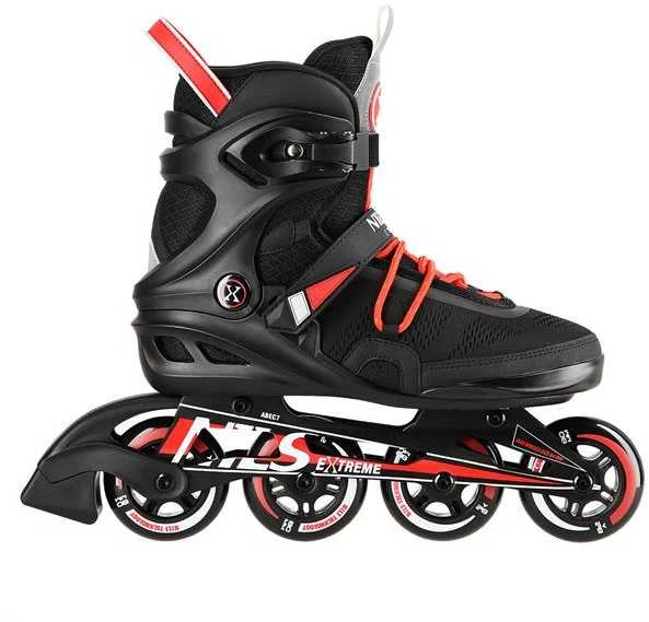 NA14124 Juodas DYDIS. 40 NILS EXTREME INLINE pačiūžos