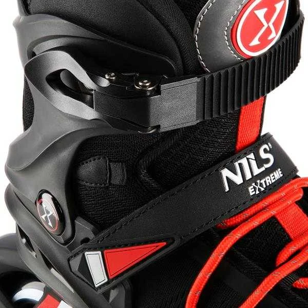NA14124 Juodas DYDIS. 40 NILS EXTREME INLINE pačiūžos