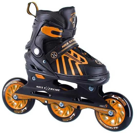 NA18812 ORANŽINIS DYDIS. S (29-33) NILS EXTREME INLINE pačiūžos
