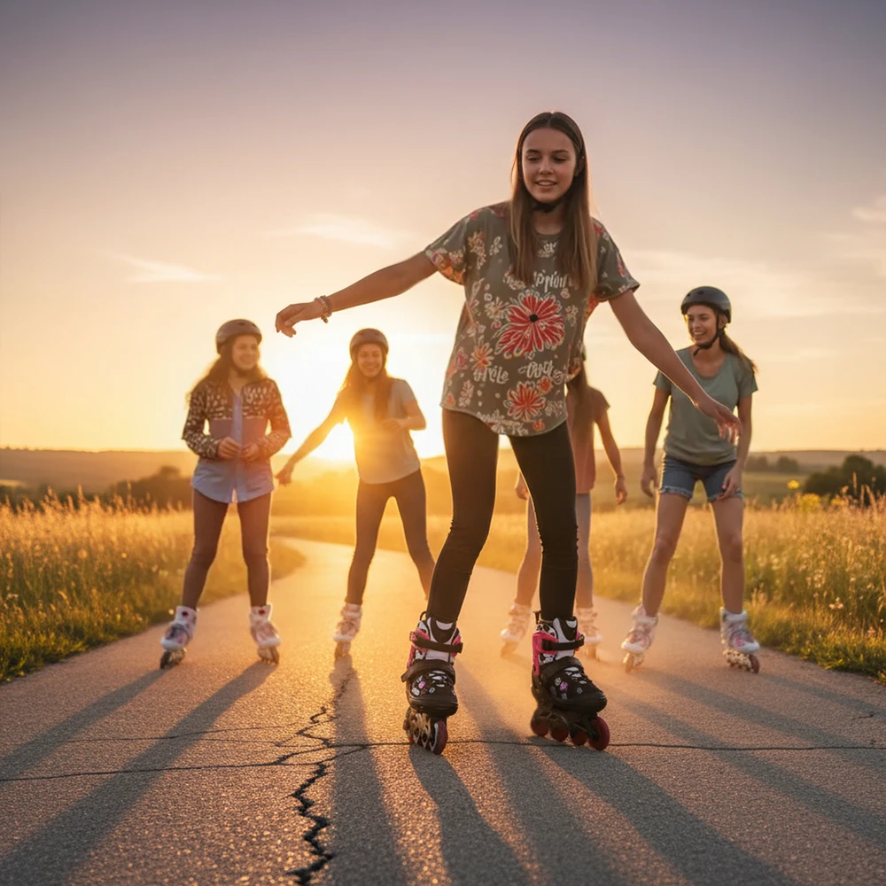 NA2053A VIBE ROŽINIAI RIEDUKAI, M DYDIS (37-40), NILS EXTREME