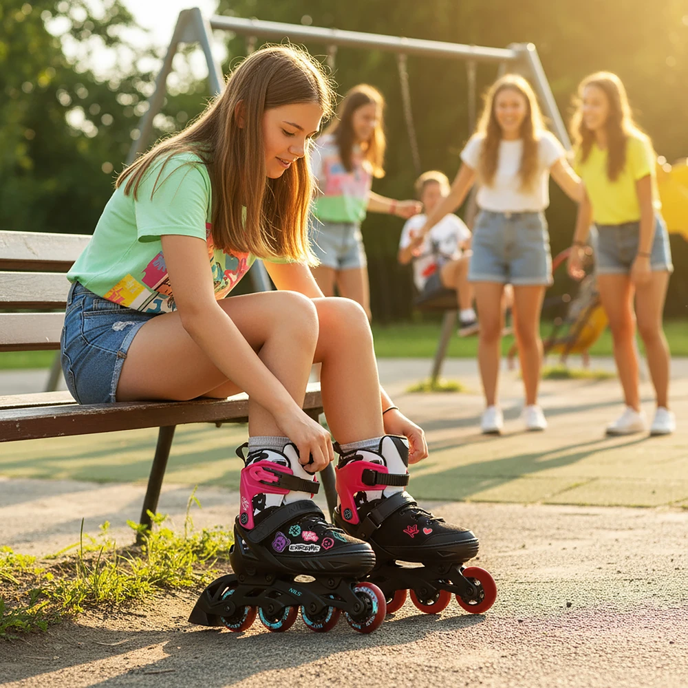 NA2053A VIBE ROŽINIAI RIEDUKAI, M DYDIS (37-40), NILS EXTREME