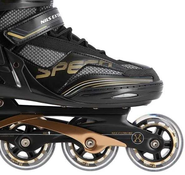 NA2150 Juodas IR AUKSAS DYDIS. 41 NILS EXTREME INLINE RIUDŽIAI