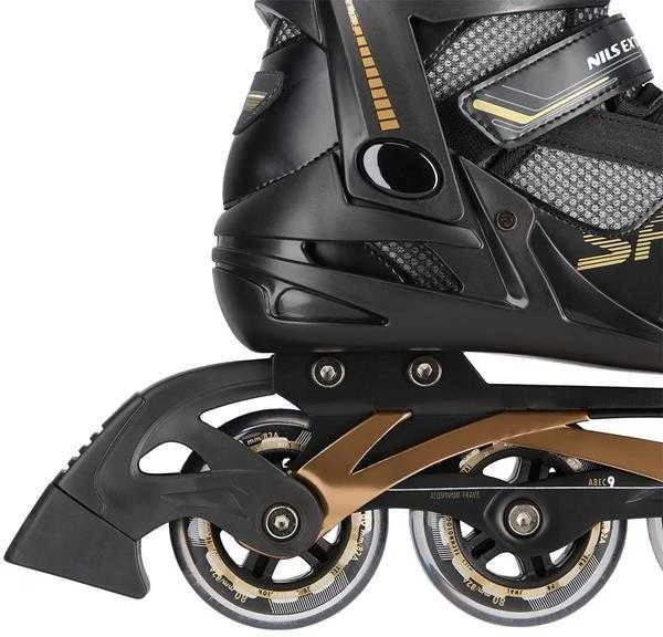 NA2150 Juodas IR AUKSAS DYDIS. 43 NILS EXTREME INLINE RIUDŽIAI
