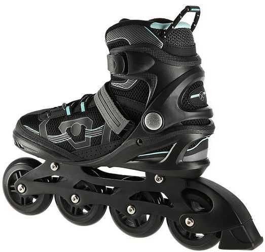 NA9157 JUODOS IR MĖTINĖS DYDŽIO. 40 NILS EXTREME INLINE pačiūžos