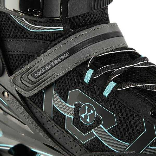 NA9157 JUODOS IR MĖTINĖS DYDŽIO. 40 NILS EXTREME INLINE pačiūžos