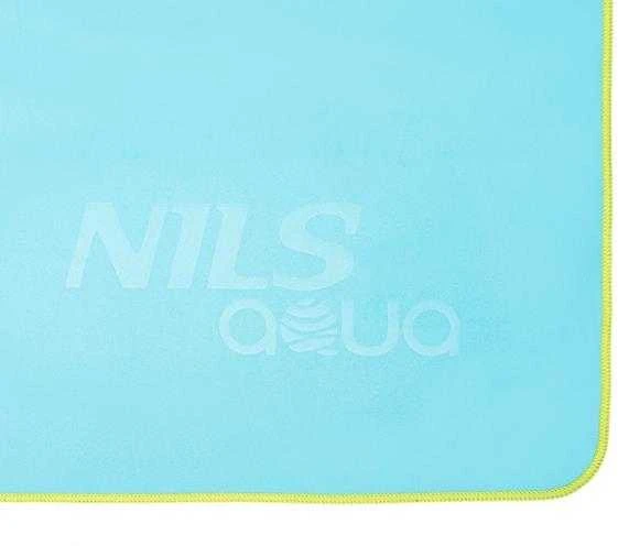 NAR11 ŠVIESI MĖLYNAS MIKROPLUOŠTO RANŠŠLUSŠAS 140x70 cm NILS AQUA