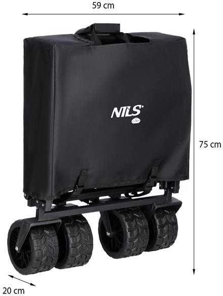 NC1608 Juodas CARRY 160L NILS CAMP