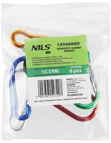 NC1700 KARABININIŲ RINKINYS IŠ 6 Vnt. NILS STOVYKLA