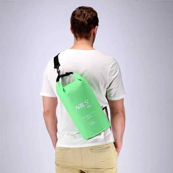 NC1703 WATERPROOF BAG Žalias 10L NILS CAMP