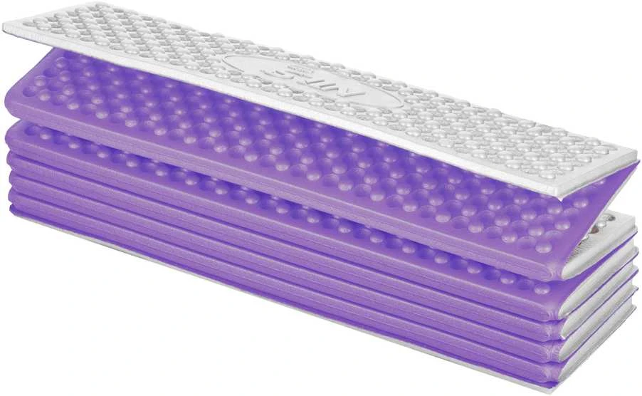 NC17103 SULANKSTAMAS TURISTINIS MIEGIMO KILIMAS SU ALIUMINIU PAPILDYMU + XPE 195 CM PURPLE NILS CAMP