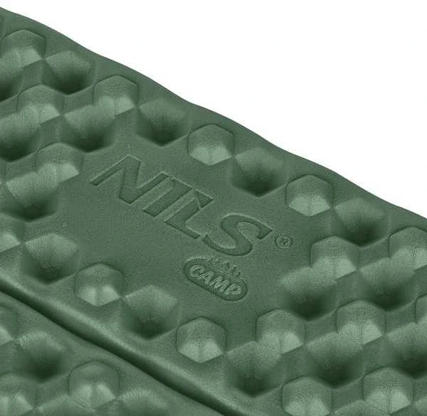 NC17105 STOVYKLĖS KILIMAS SU ALUMINIUMINIU PAPILDYMU + IXPE 40 CM Žalias NILS STOVYKLĖ