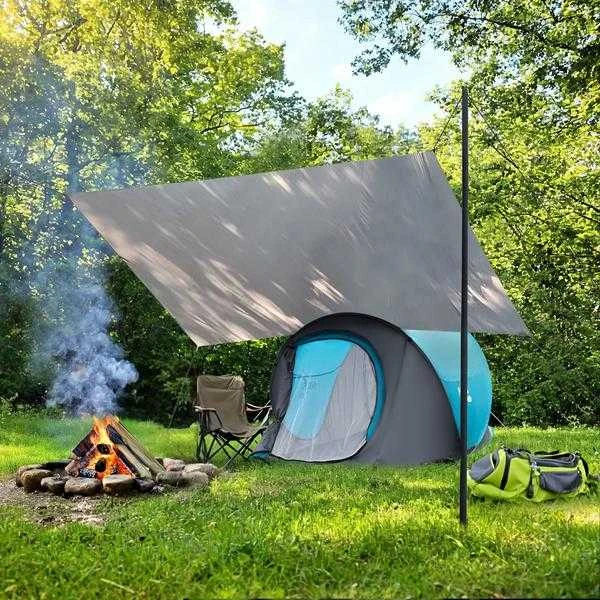 Blue NC17111 TARP stovyklavimo audinys 230x140 CM Mėlynas NILS CAMP