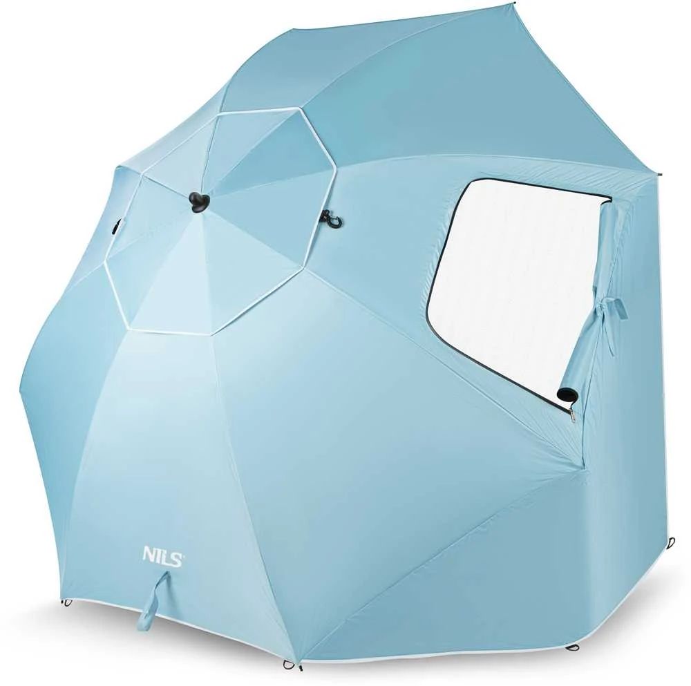 NC17114 SKĖTIS/PAPLŪDŽIO EKRANAS 2IN1 XXL 240 CM MĖLYNAS NILS