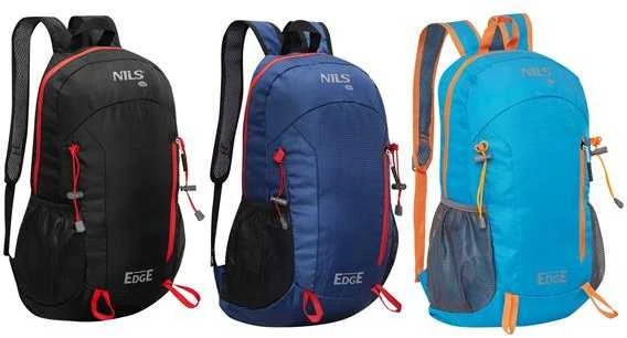 NC1724 EDGE BACKPACK Juodas 22L NILS CAMP