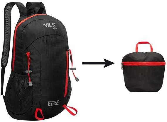 NC1724 EDGE BACKPACK Juodas 22L NILS CAMP