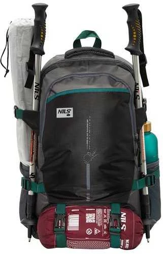 NC1736 TOURING BACKPACK Juodas RANGE 45L NILS CAMP
