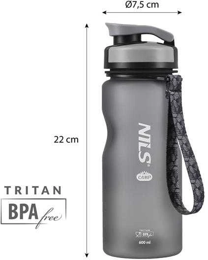 NC1740 Juodas TRITAN BUTLE NILS CAMP
