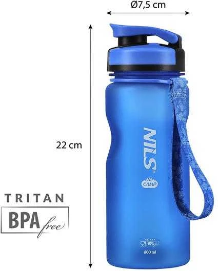 Gertuvė NC1740 MĖLYNAS TRITANO BUTELIO NILS STOVYKLĖ