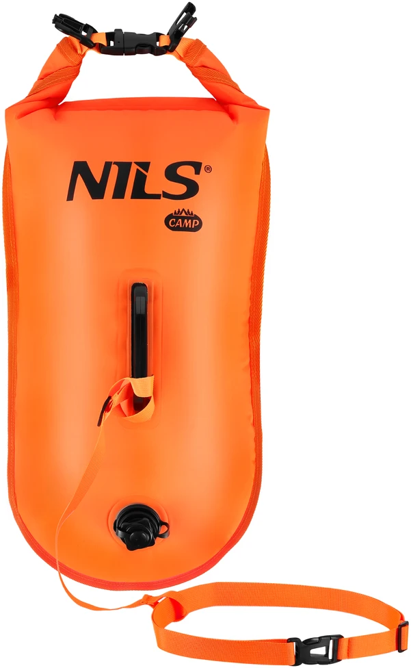 NC1772 Pripučiamas plaukimo plūduras 28 l oranžinis Nils Camp