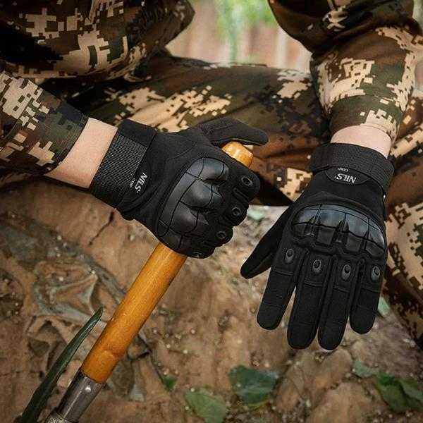 NC1798 TAKTINĖS PIRŠTINĖS Juodas XL NILS CAMP