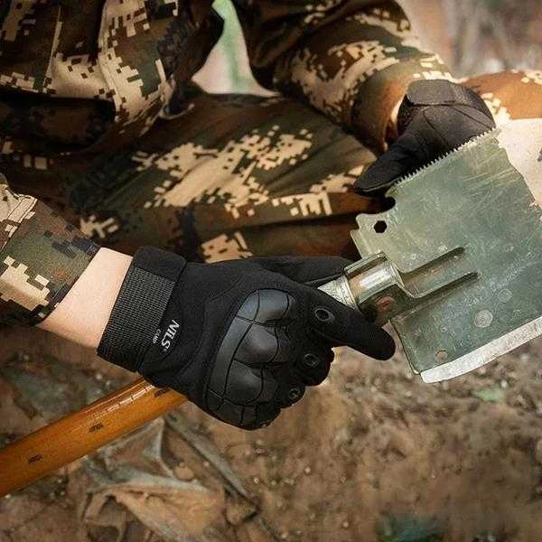 NC1798 TAKTINĖS PIRŠTINĖS Juodas XL NILS CAMP
