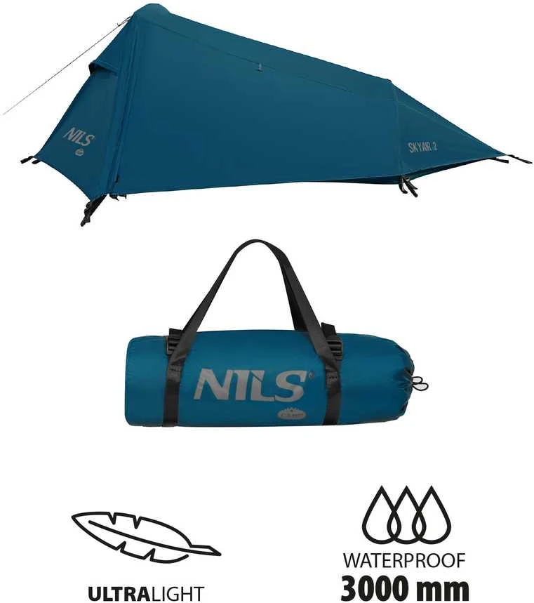 NC2502 ULTRA LIGHT SKYAIR 2 TENT Mėlynas NILS CAMP