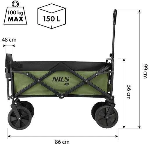 NC2602 Žalias VEIKIMAS 150L NILS CAMP