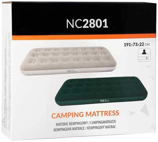 NC2801 PRIPUKIMAS TURISTINIS ČIUŽINIS 191X73X22 CM BEIGE NILS CAMP