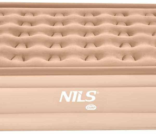 NC2808 DVIGUBAS KARALIAUS DYDŽIO ČIUŽINIS BEIGE + ELEKTRINIS SIurblys NILS CAMP
