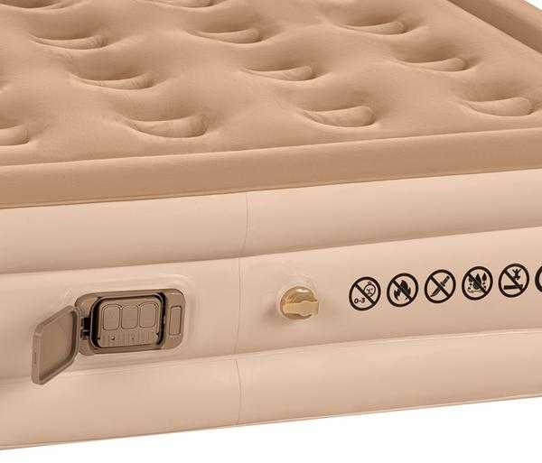 NC2808 DVIGUBAS KARALIAUS DYDŽIO ČIUŽINIS BEIGE + ELEKTRINIS SIurblys NILS CAMP