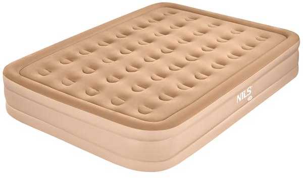 NC2808 DVIGUBAS KARALIAUS DYDŽIO ČIUŽINIS BEIGE + ELEKTRINIS SIurblys NILS CAMP