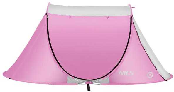 NC3043 Rožinis SELF UP SET UP BEACH TENT NILS