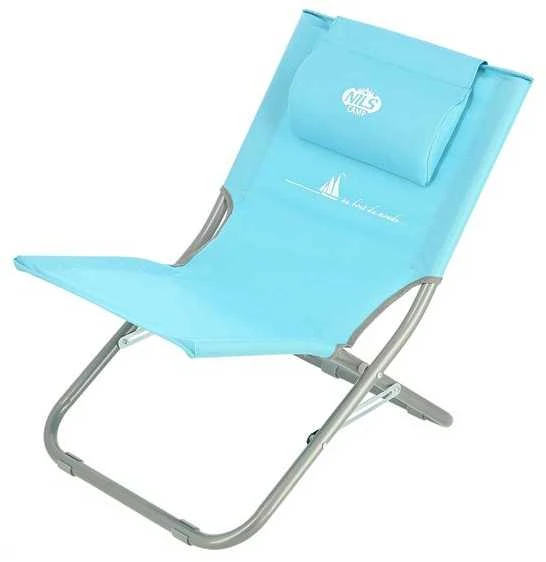 NC3136 MĖLYNA PAPLŪDŽIO KĖDĖ SU CUSHION NILS CAMP