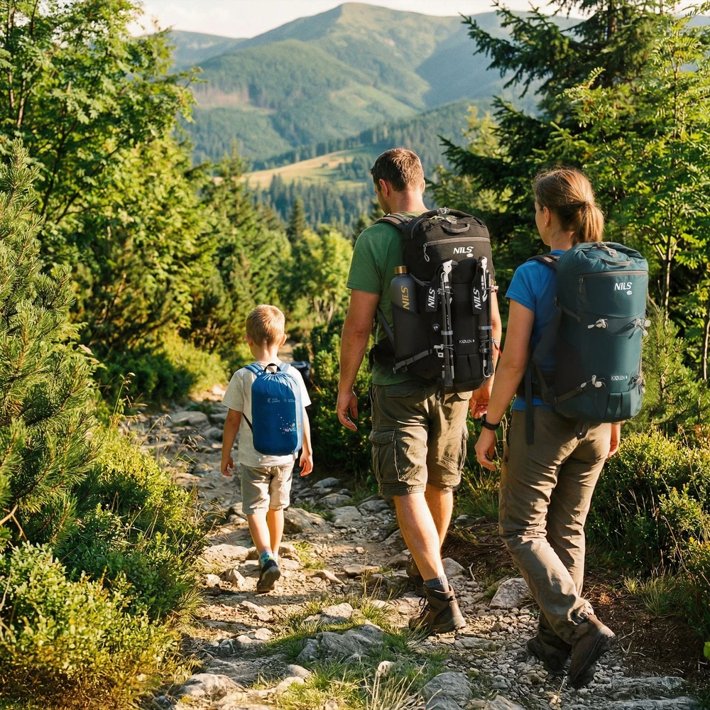 NC3201 VAIKIŠKAS MIEGMAIŠIS SU KUPRINĖS ERDVĖMIS NILS CAMP