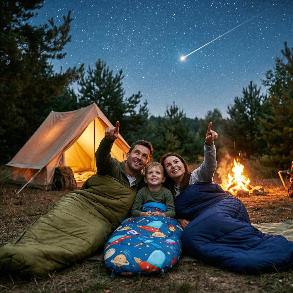 NC3201 VAIKIŠKAS MIEGMAIŠIS SU KUPRINĖS ERDVĖMIS NILS CAMP