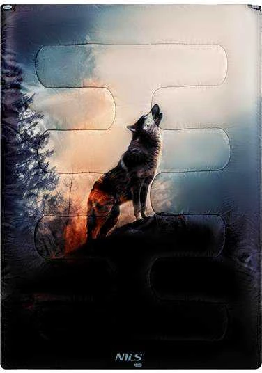 NC3601 3-IN-1 DVIGUBAS miegmaišis WOLF NILS STOVYKLĖ