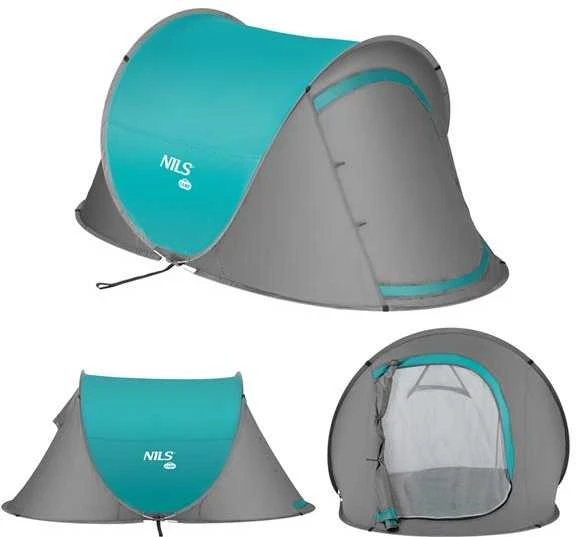 NC3743 PATS PASTATYMAS TURKIO KEMPINGAS TENT NILS CAMP
