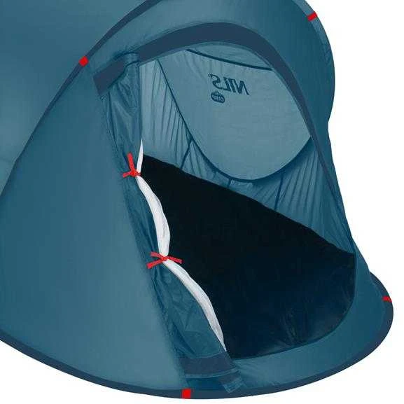 NC3743 PATS STATYMAS KEMPINGAS TENT Mėlynas NILS CAMP