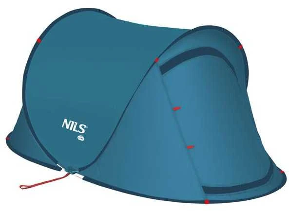 NC3743 PATS STATYMAS KEMPINGAS TENT Mėlynas NILS CAMP