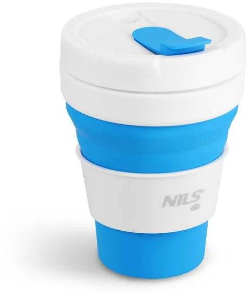 NC4103 SILIKONINIS SULANKSTAMAS TAURĖLIS 475 ml MĖLYNŲ NILŲ STOVYKLĖ