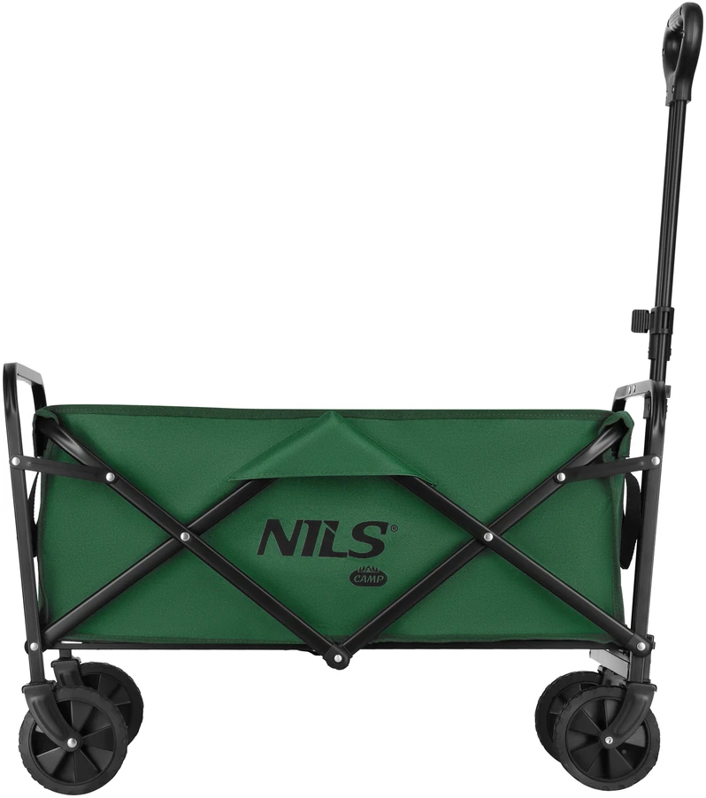 NC4306 Sulankstomas kelioninis vežimėlis, žalias, 70 l, NILS CAMP