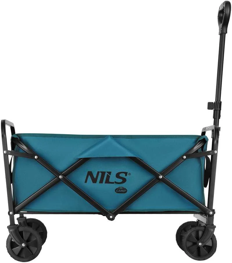 NC4306 Sulankstomas kelioninis vežimėlis, turkio spalvos, 70 l, NILS CAMP