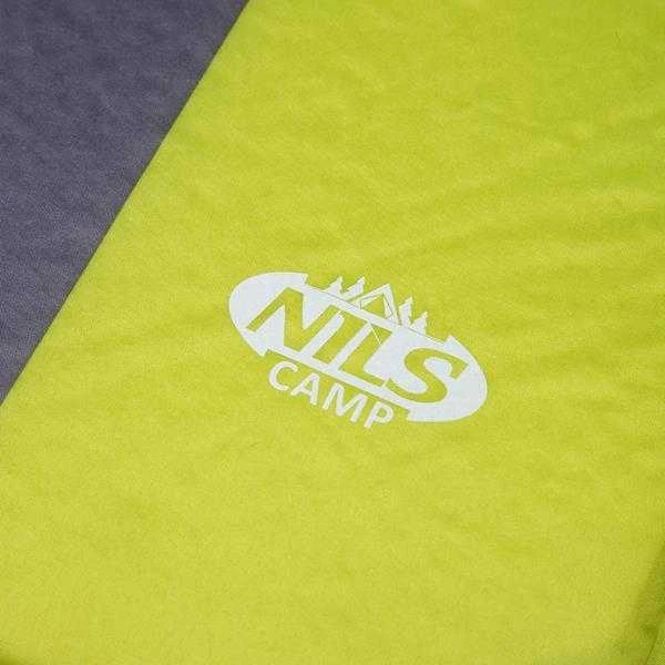 NC4349 ŽALIAI PILKA 193x58x3 CM Savaime prisipučiantis KILIMAS SU NILS CAMP PAGALVE