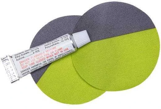 NC4349 ŽALIAI PILKA 193x58x3 CM Savaime prisipučiantis KILIMAS SU NILS CAMP PAGALVE