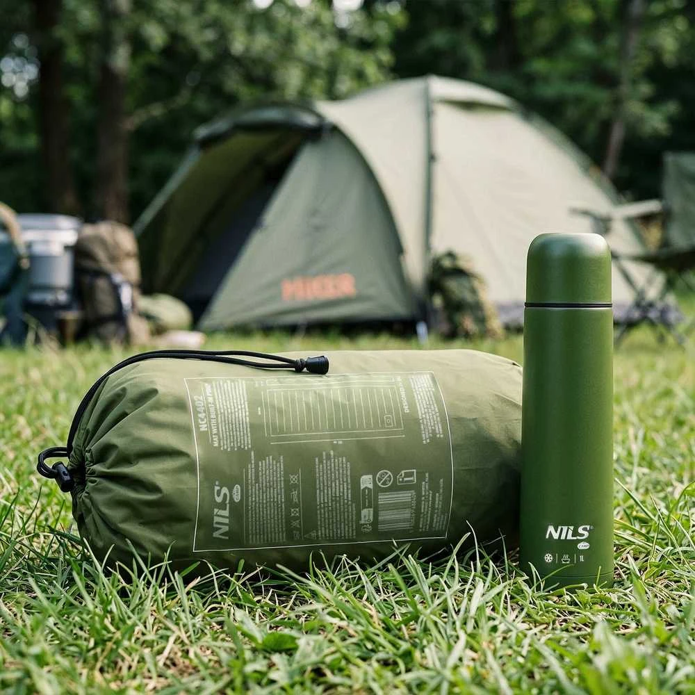NC4402 ŽALIAS KILIMĖLIS SU ĮMONTUOTU SIURBLIU NILS CAMP