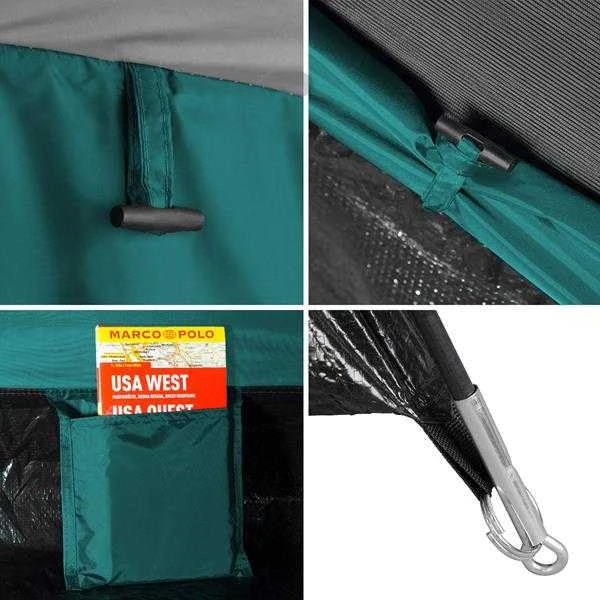 NC6010 Žalias CAMPING TENT HIKER NILS CAMP