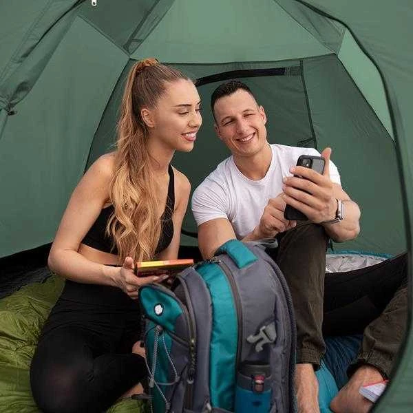 NC6013 ŽALIA IR RAUDONA ROCKER NILS CAMP PAlapinė